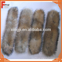China fabricante natural de piel de mapache de recorte